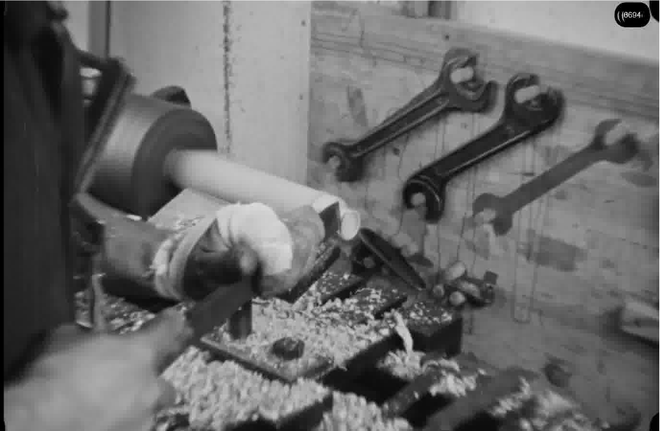 16mm b&w film shot in camp Westerbork in 1944, today known as Westerbork film, public domain