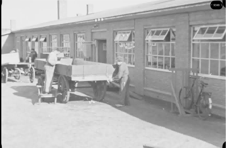 16mm b&w film shot in camp Westerbork in 1944, today known as Westerbork film, public domain