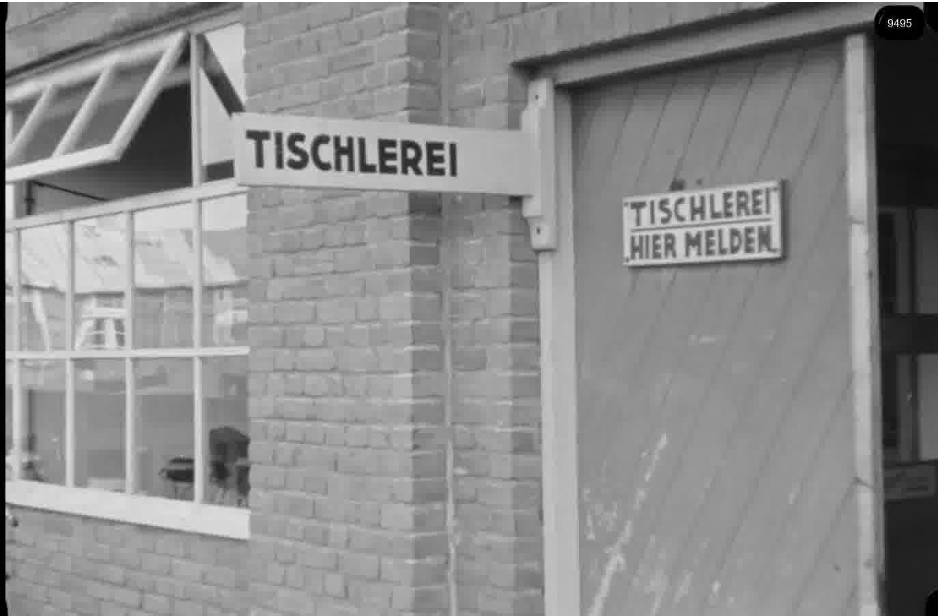 16mm b&w film shot in camp Westerbork in 1944, today known as Westerbork film, public domain