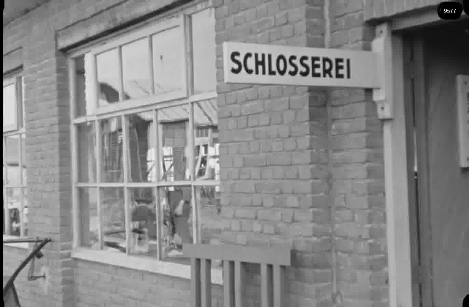 16mm b&w film shot in camp Westerbork in 1944, today known as Westerbork film, public domain