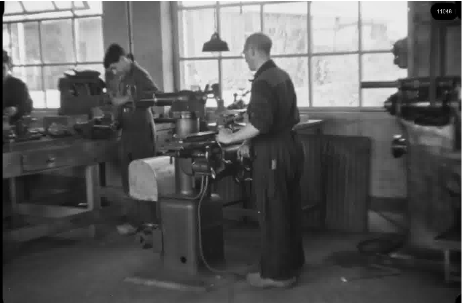 16mm b&w film shot in camp Westerbork in 1944, today known as Westerbork film, public domain