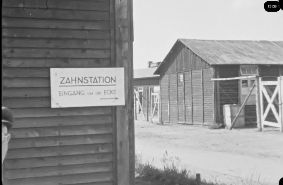 16mm b&w film shot in camp Westerbork in 1944, today known as Westerbork film, public domain