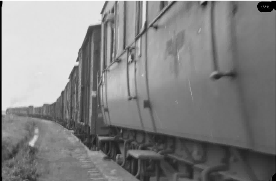16mm b&w film shot in camp Westerbork in 1944, today known as Westerbork film, public domain
