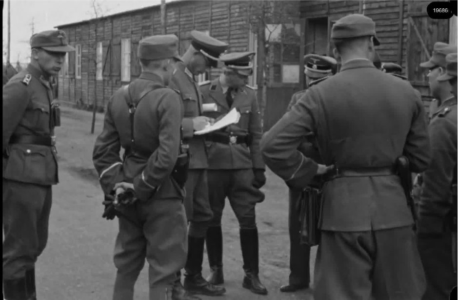 16mm b&w film shot in camp Westerbork in 1944, today known as Westerbork film, public domain