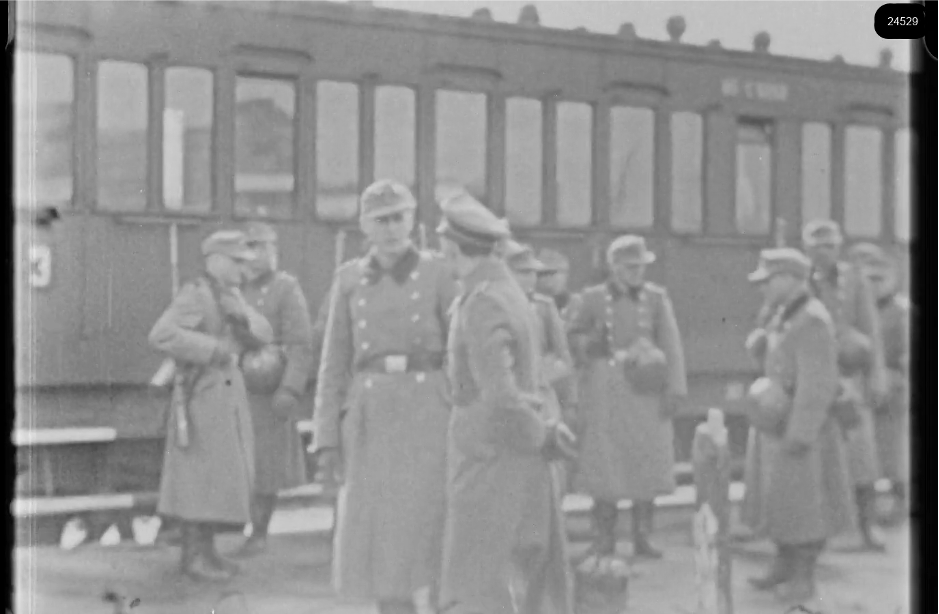 16mm b&w film shot in camp Westerbork in 1944, today known as Westerbork film, public domain
