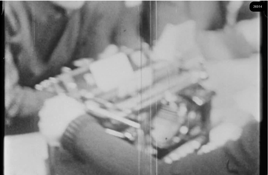 16mm b&w film shot in camp Westerbork in 1944, today known as Westerbork film, public domain