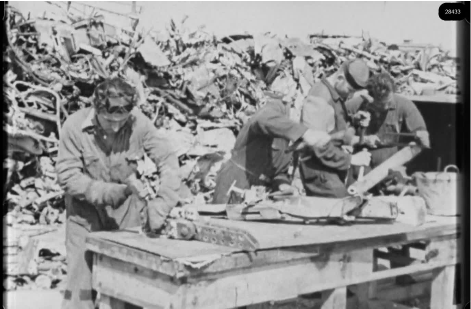 16mm b&w film shot in camp Westerbork in 1944, today known as Westerbork film, public domain