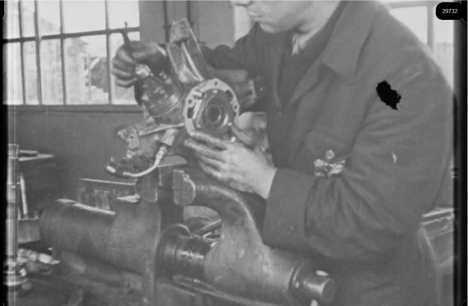 16mm b&w film shot in camp Westerbork in 1944, today known as Westerbork film, public domain