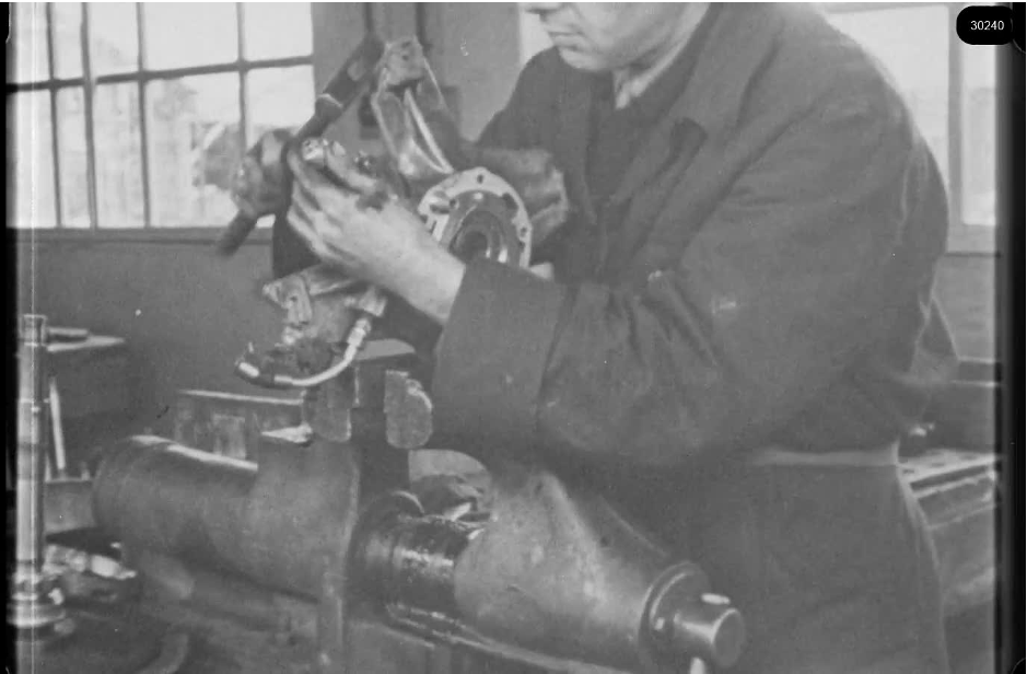 16mm b&w film shot in camp Westerbork in 1944, today known as Westerbork film, public domain