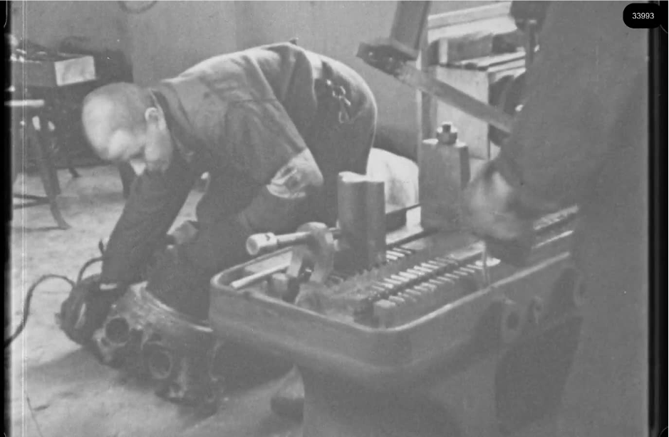 16mm b&w film shot in camp Westerbork in 1944, today known as Westerbork film, public domain