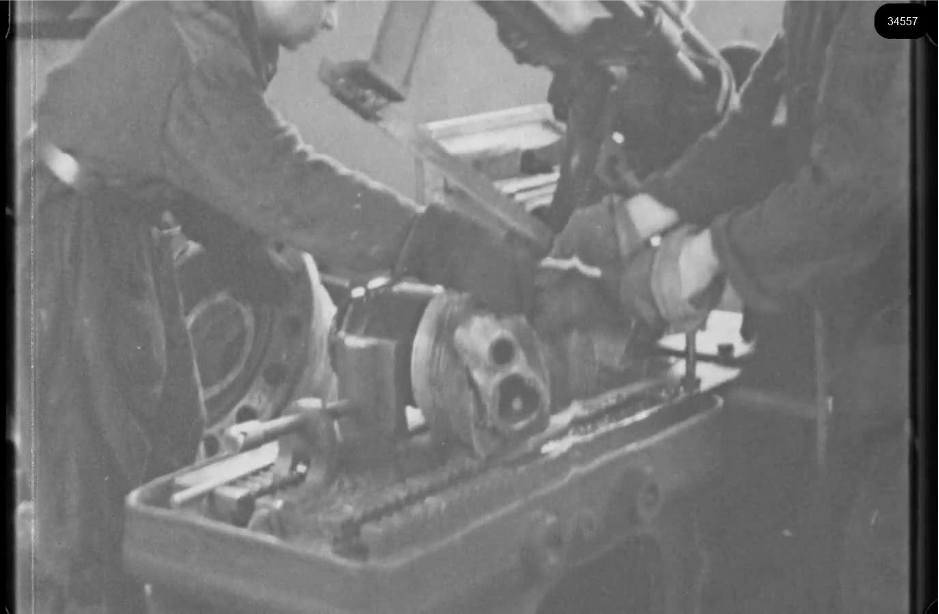 16mm b&w film shot in camp Westerbork in 1944, today known as Westerbork film, public domain