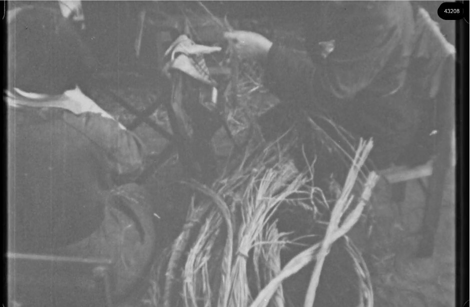 16mm b&w film shot in camp Westerbork in 1944, today known as Westerbork film, public domain