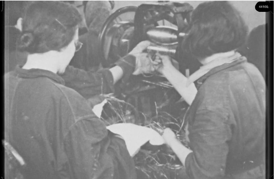 16mm b&w film shot in camp Westerbork in 1944, today known as Westerbork film, public domain