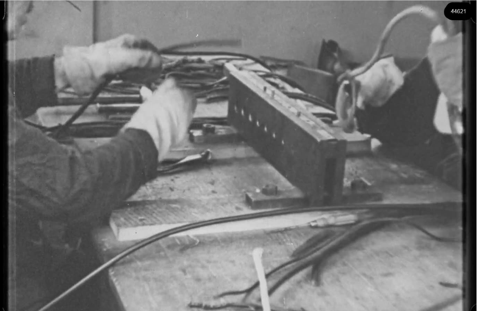 16mm b&w film shot in camp Westerbork in 1944, today known as Westerbork film, public domain