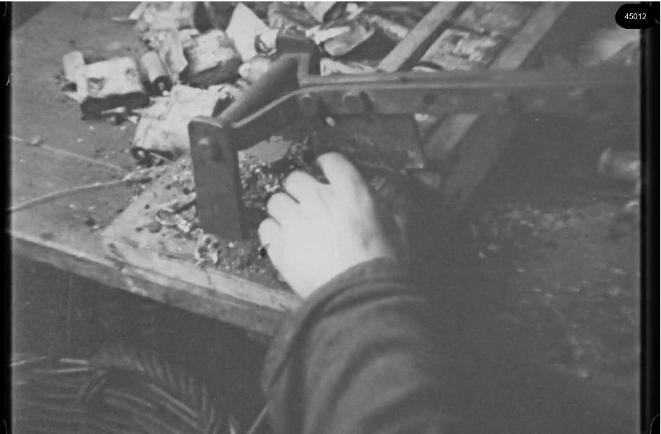 16mm b&w film shot in camp Westerbork in 1944, today known as Westerbork film, public domain