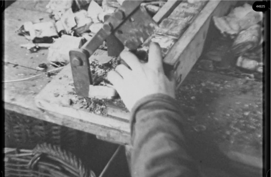 16mm b&w film shot in camp Westerbork in 1944, today known as Westerbork film, public domain