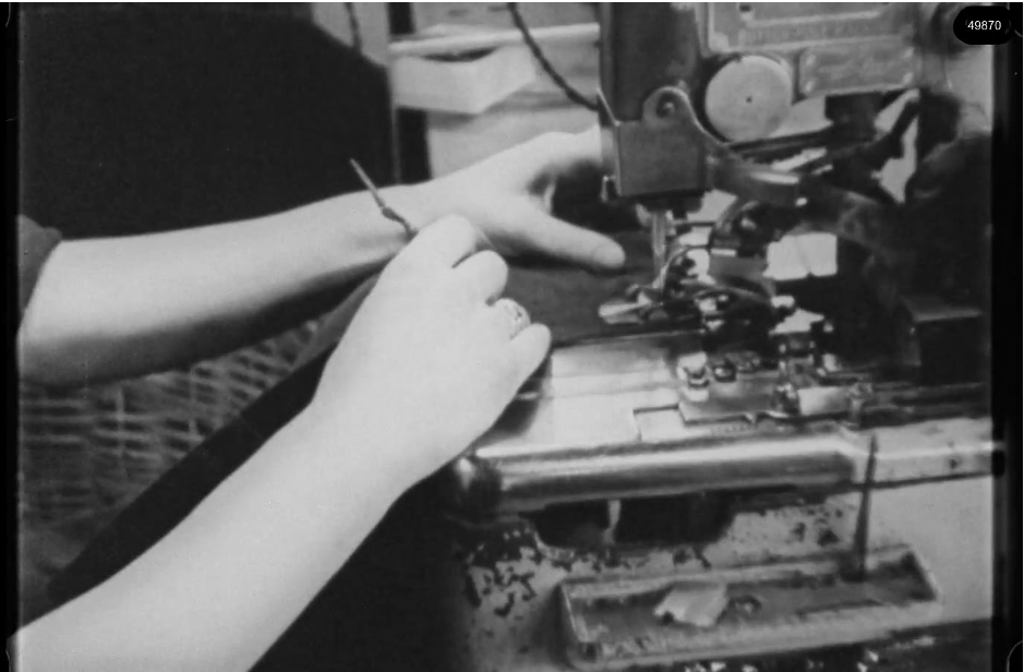 16mm b&w film shot in camp Westerbork in 1944, today known as Westerbork film, public domain