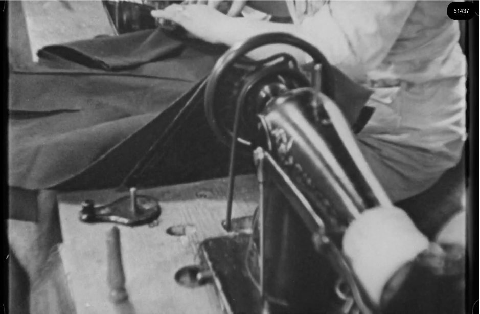 16mm b&w film shot in camp Westerbork in 1944, today known as Westerbork film, public domain