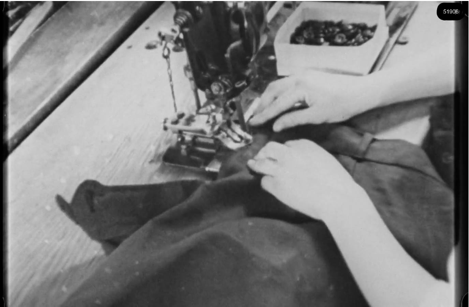 16mm b&w film shot in camp Westerbork in 1944, today known as Westerbork film, public domain