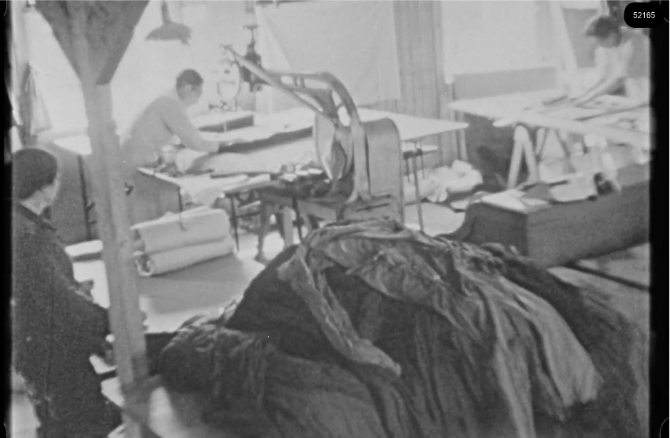 16mm b&w film shot in camp Westerbork in 1944, today known as Westerbork film, public domain