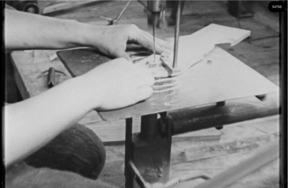 16mm b&w film shot in camp Westerbork in 1944, today known as Westerbork film, public domain