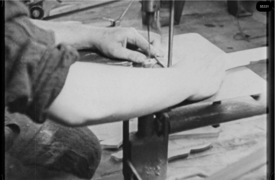 16mm b&w film shot in camp Westerbork in 1944, today known as Westerbork film, public domain