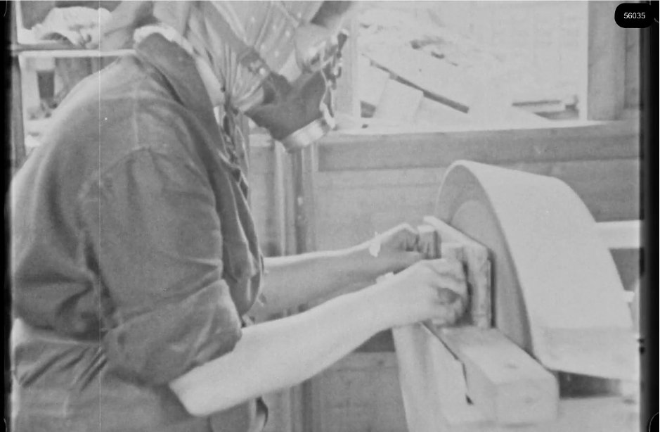 16mm b&w film shot in camp Westerbork in 1944, today known as Westerbork film, public domain