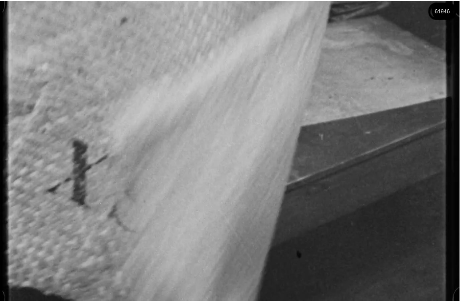 16mm b&w film shot in camp Westerbork in 1944, today known as Westerbork film, public domain