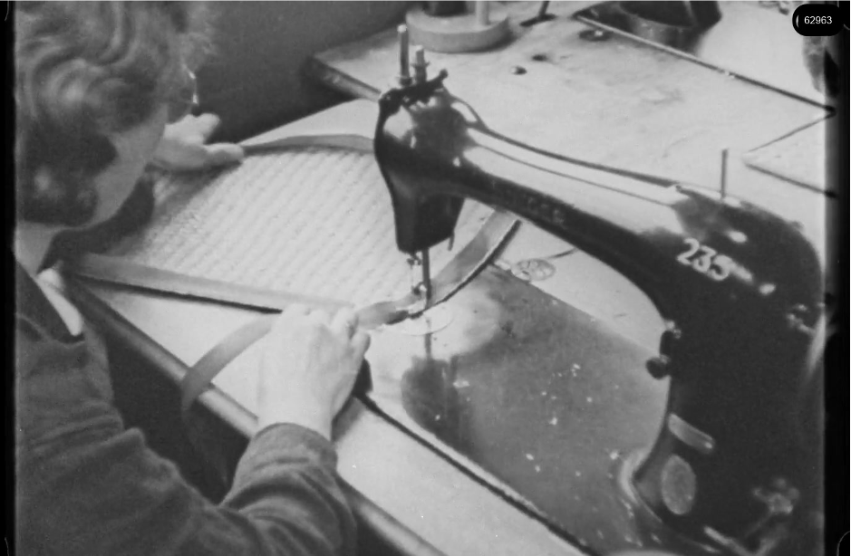 16mm b&w film shot in camp Westerbork in 1944, today known as Westerbork film, public domain