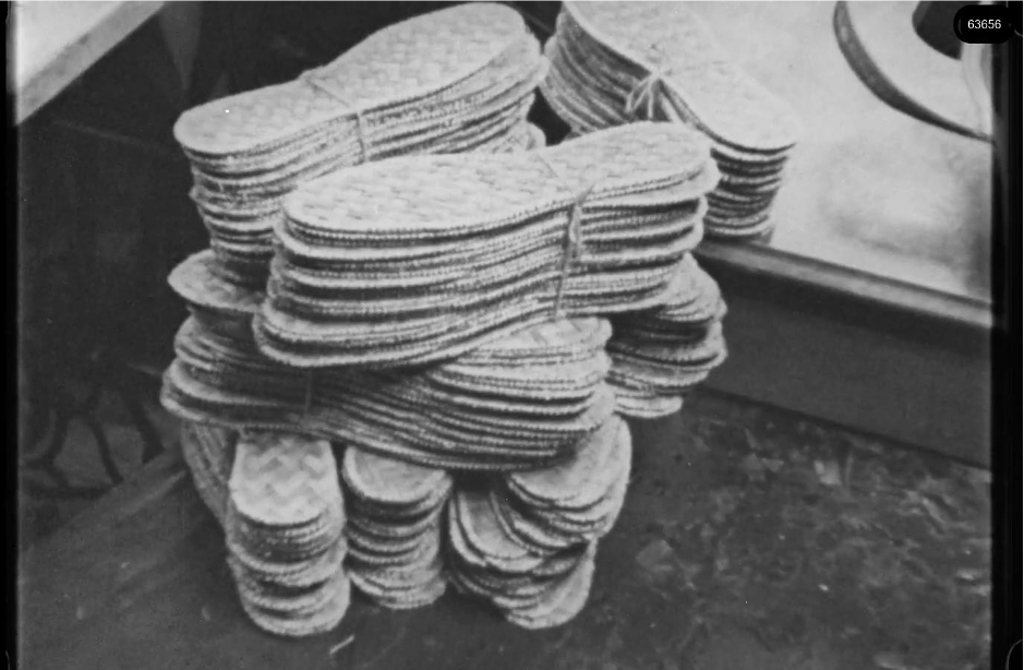 16mm b&w film shot in camp Westerbork in 1944, today known as Westerbork film, public domain