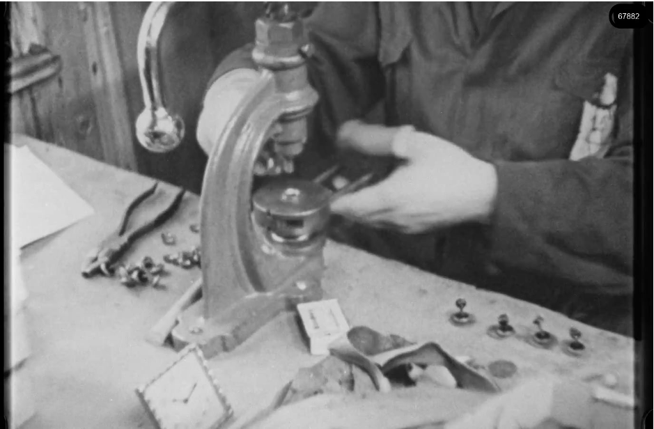 16mm b&w film shot in camp Westerbork in 1944, today known as Westerbork film, public domain