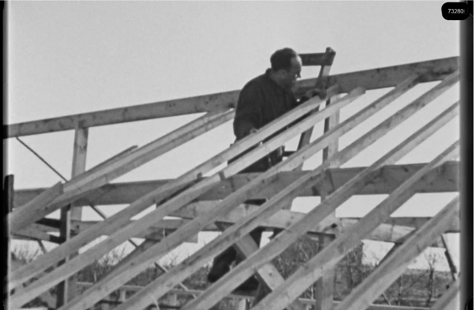 16mm b&w film shot in camp Westerbork in 1944, today known as Westerbork film, public domain