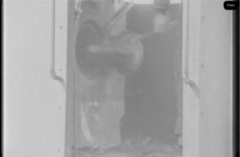 16mm b&w film shot in camp Westerbork in 1944, today known as Westerbork film, public domain