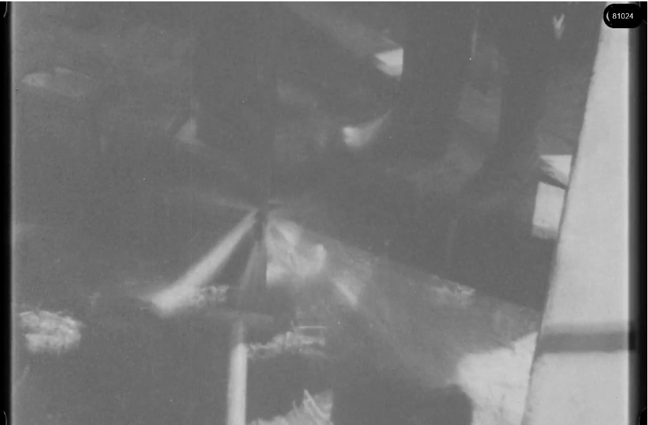 16mm b&w film shot in camp Westerbork in 1944, today known as Westerbork film, public domain