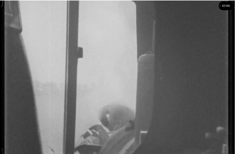 16mm b&w film shot in camp Westerbork in 1944, today known as Westerbork film, public domain