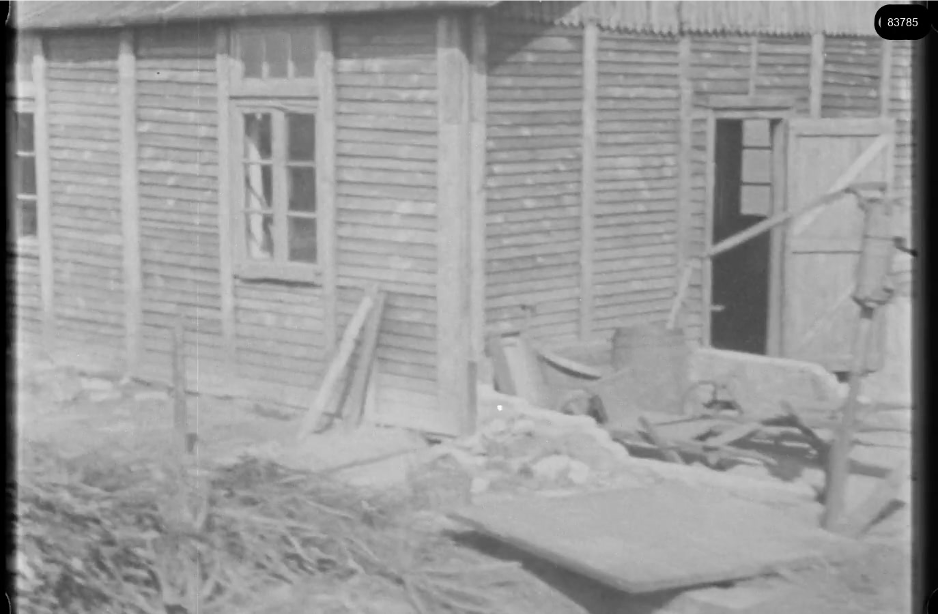 16mm b&w film shot in camp Westerbork in 1944, today known as Westerbork film, public domain
