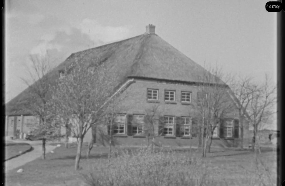 16mm b&w film shot in camp Westerbork in 1944, today known as Westerbork film, public domain