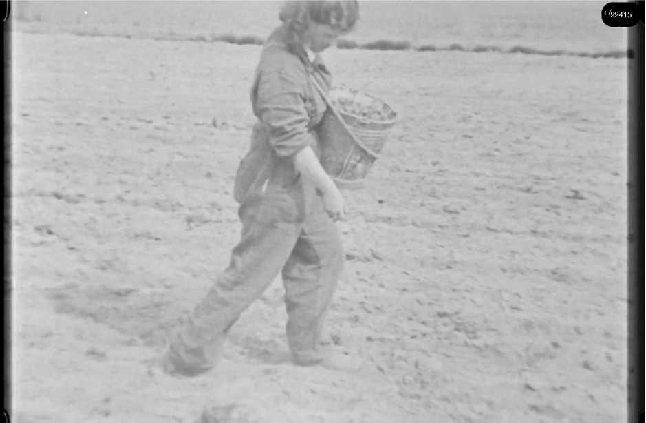 16mm b&w film shot in camp Westerbork in 1944, today known as Westerbork film, public domain