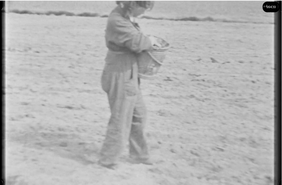 16mm b&w film shot in camp Westerbork in 1944, today known as Westerbork film, public domain