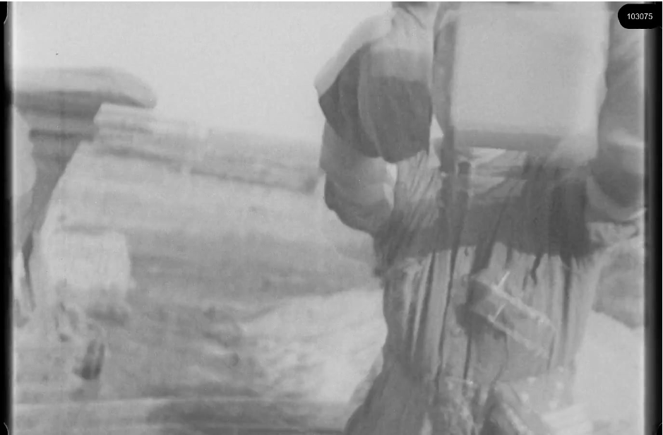 16mm b&w film shot in camp Westerbork in 1944, today known as Westerbork film, public domain