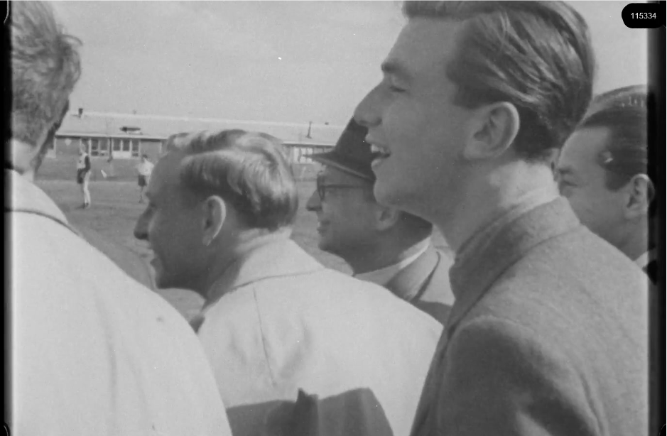 16mm b&w film shot in camp Westerbork in 1944, today known as Westerbork film, public domain