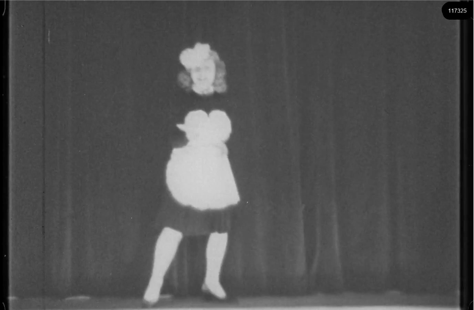 16mm b&w film shot in camp Westerbork in 1944, today known as Westerbork film, public domain