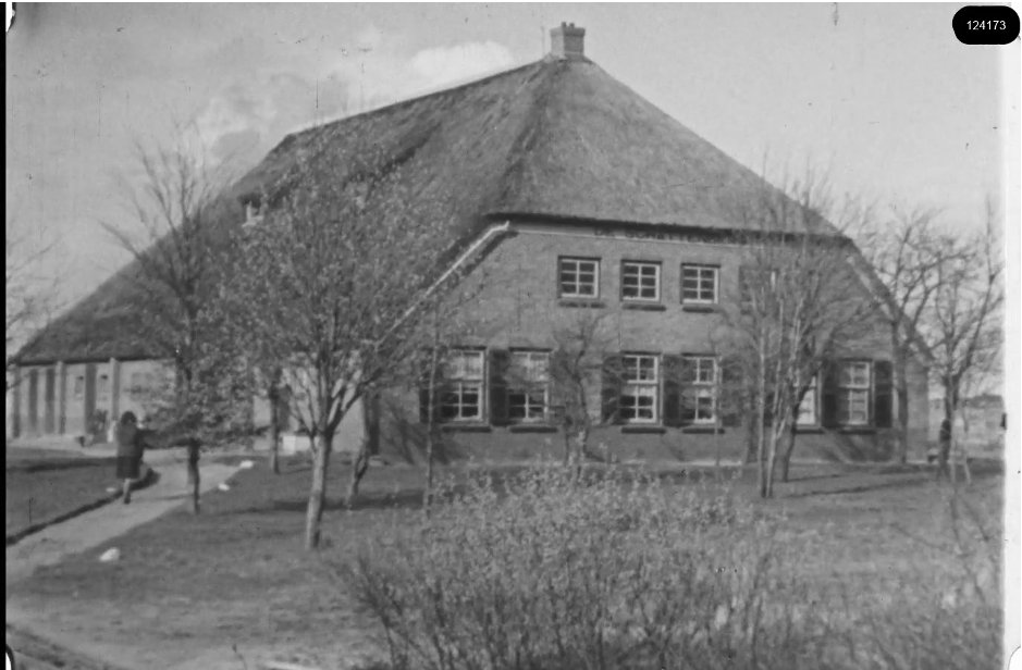 16mm b&w film shot in camp Westerbork in 1944, today known as Westerbork film, public domain