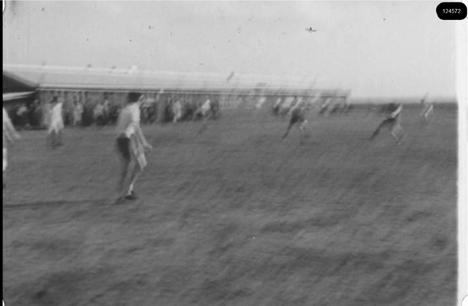 16mm b&w film shot in camp Westerbork in 1944, today known as Westerbork film, public domain