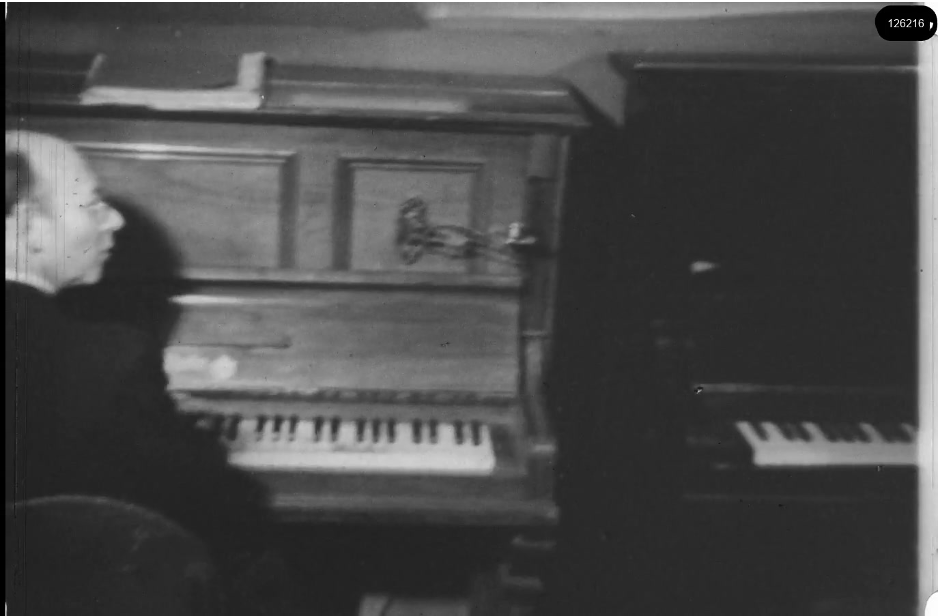 16mm b&w film shot in camp Westerbork in 1944, today known as Westerbork film, public domain