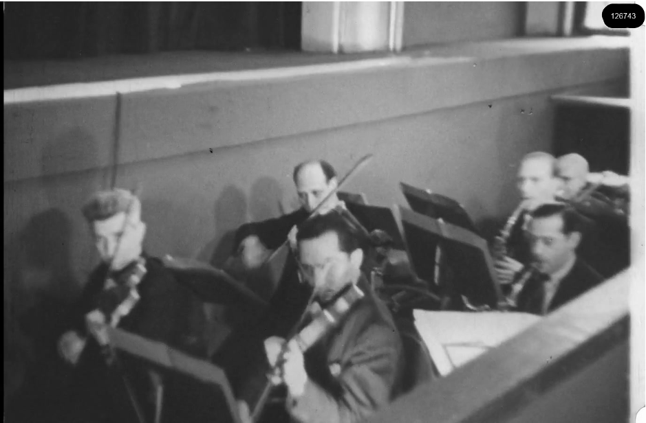 16mm b&w film shot in camp Westerbork in 1944, today known as Westerbork film, public domain