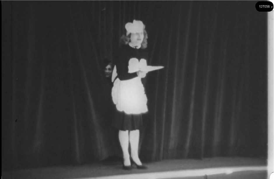 16mm b&w film shot in camp Westerbork in 1944, today known as Westerbork film, public domain