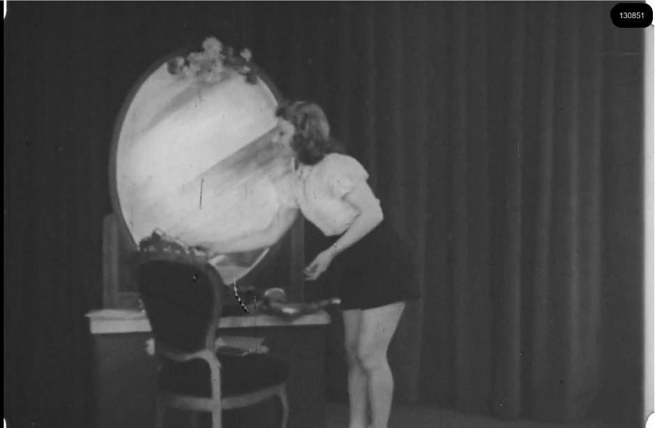 16mm b&w film shot in camp Westerbork in 1944, today known as Westerbork film, public domain