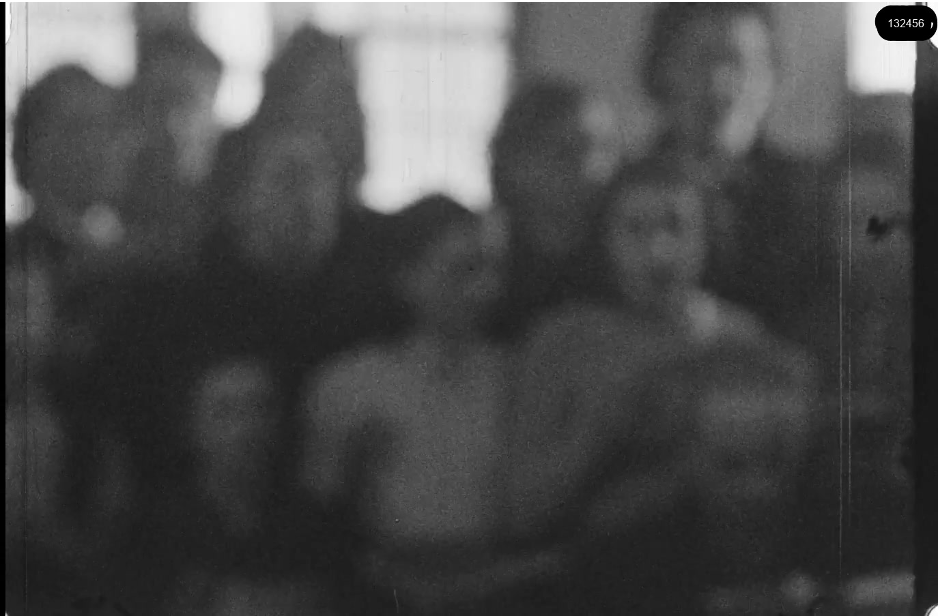 16mm b&w film shot in camp Westerbork in 1944, today known as Westerbork film, public domain