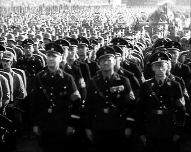 National Socialist propaganda film shot and edited by Leni Riefenstahl in 1935, 35mm b&w silent and sound film
